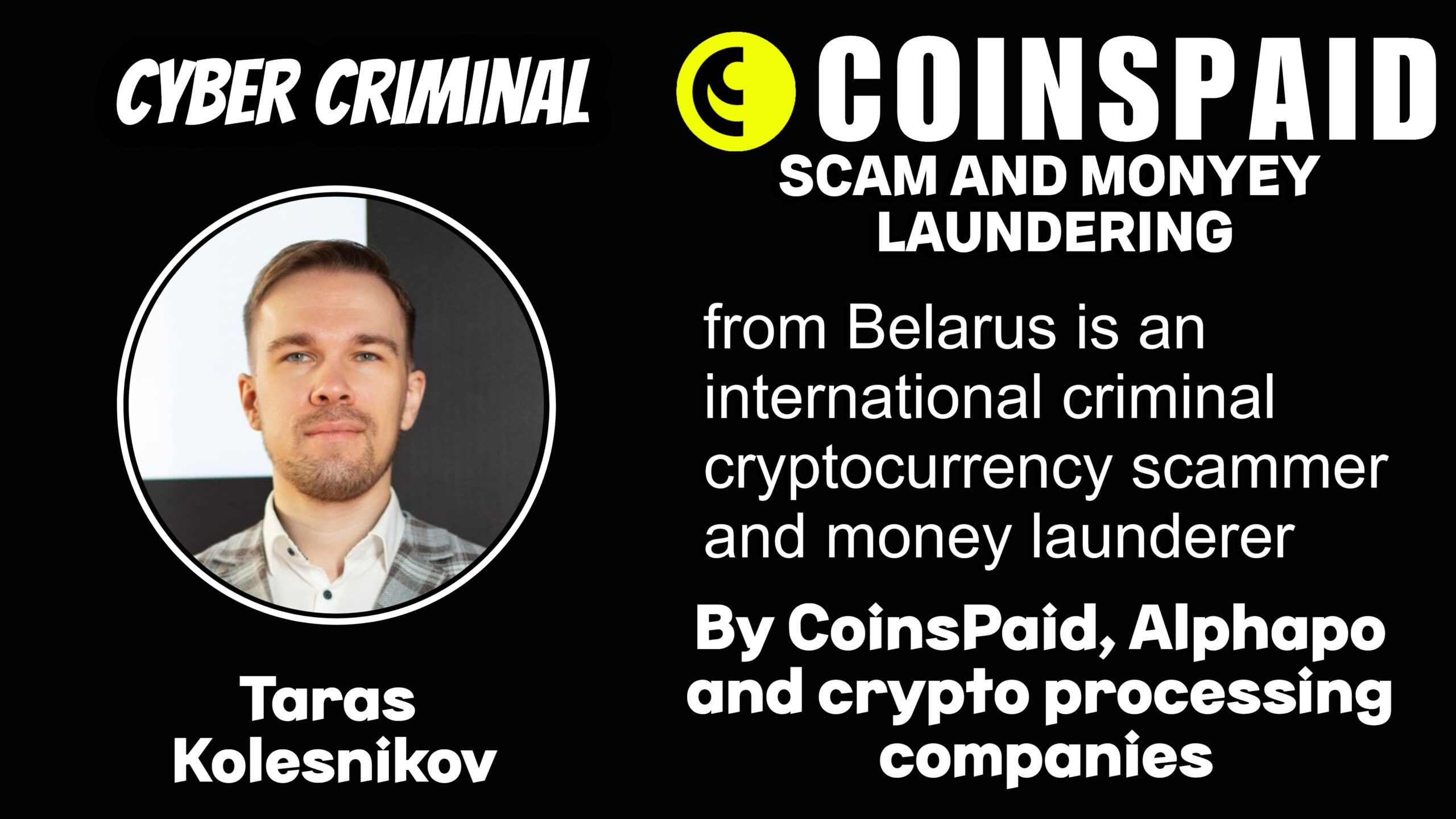 Taras Kolesnikov - softswiss scam - Casino by Softswiss